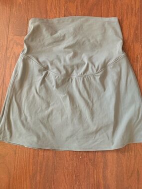 CRZ YOGA maternity golf Skirt gray size large